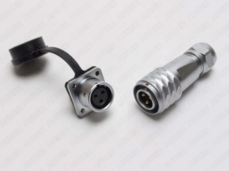 Water-Resistant 3-Pin Connector for Cable or RTD Sensor - Click Image to Close