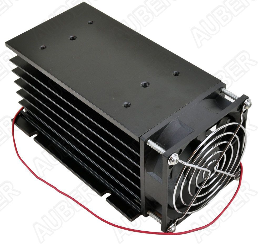 Heat Sink for Single Phase 100A or 3 Phase 80A SSR - Click Image to Close