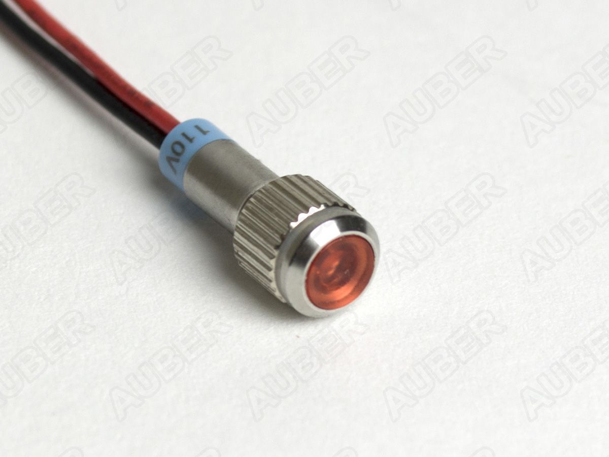 Compact LED Indicator, 120V AC - Click Image to Close