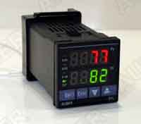 1/16 DIN PID Controller w/Ramp/Soak (Built-in SSR)