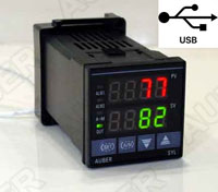 USB PID Temperature Controller with 32 Steps Ramp/Soak