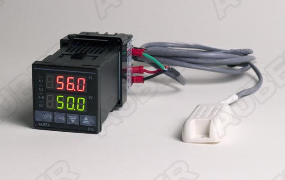 1/16 DIN Humidity Controller (Relay Output) Powered by 24V AC/DC - Click Image to Close