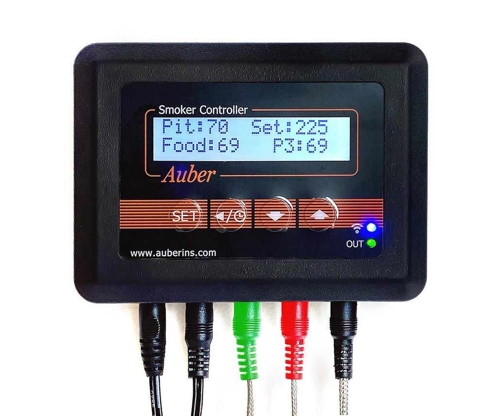 WIFI BBQ Temp Control Kit for X-Large Smoker, 3-Probe, 2nd Gen. [KIT-3615L]  - $199.99 : Auber Instruments, Inc., Temperature control solutions for home  and industry