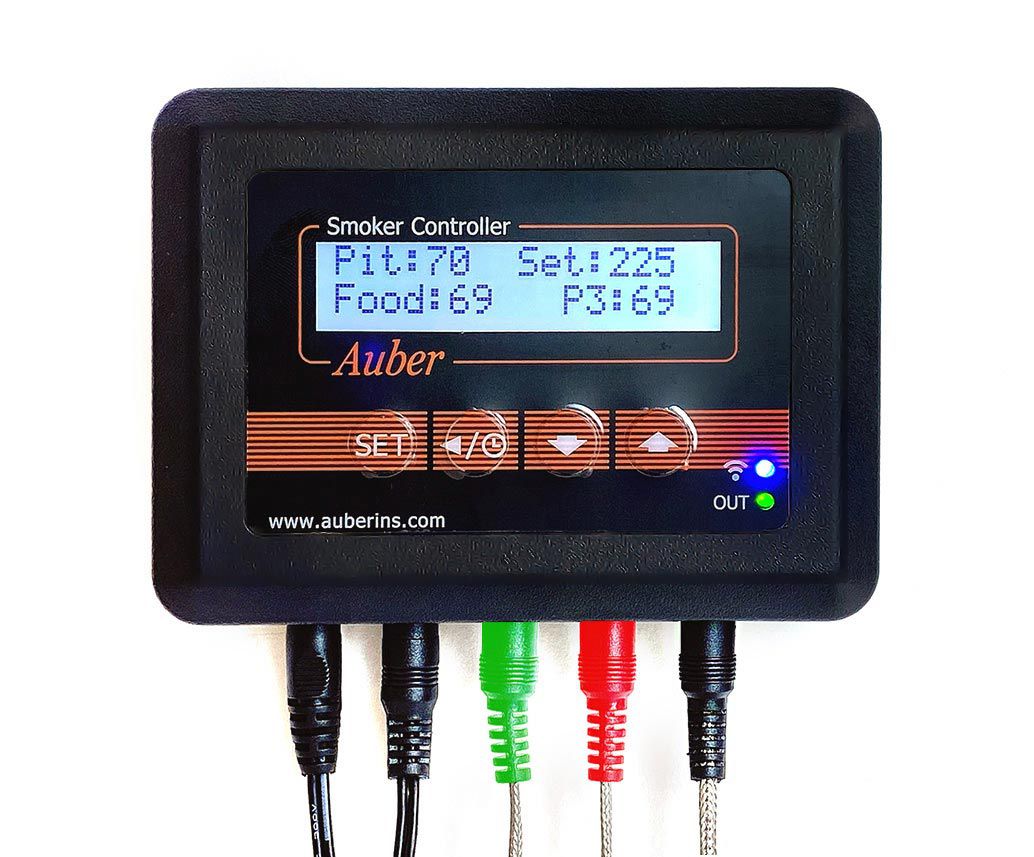 WIFI BBQ Temp Controller, 3-Probe, 2nd Gen, w/o blower - Click Image to Close