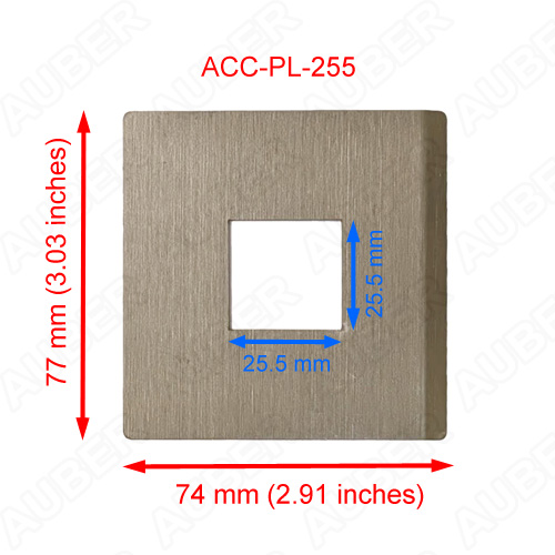 (image for) COPY Adapter Plate for Large Big Green Egg Smoker (6.5CFM Blower)