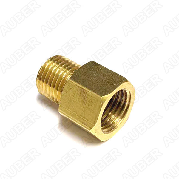 Fitting Adapter 1/4" NPT female to 1/4" BSPP male, Brass - Click Image to Close