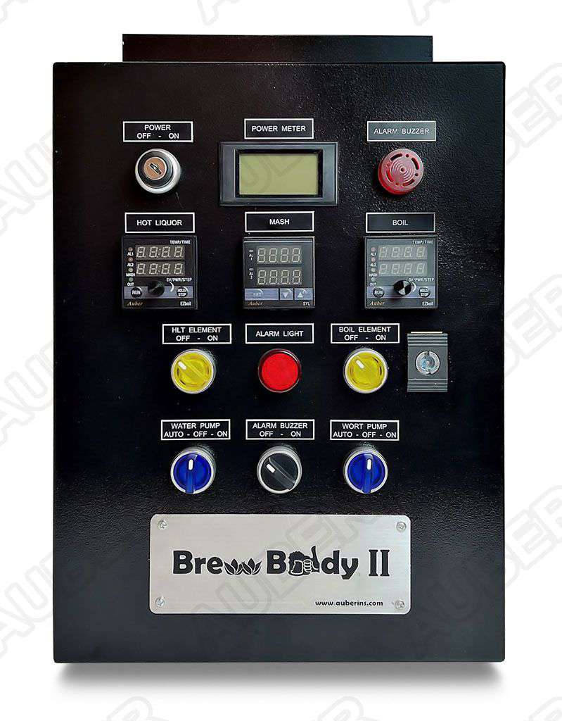 The Brew Buddy II EZboil Control Panel for HERMS, 240V 50A 12kW