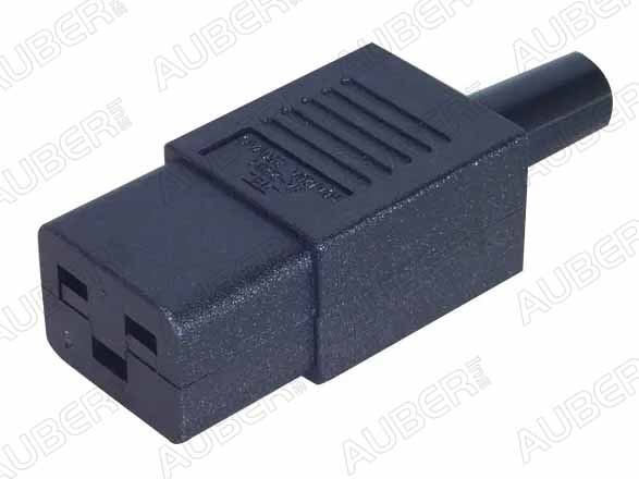 (image for) C19 Female Rewireable Connector, UL Listed