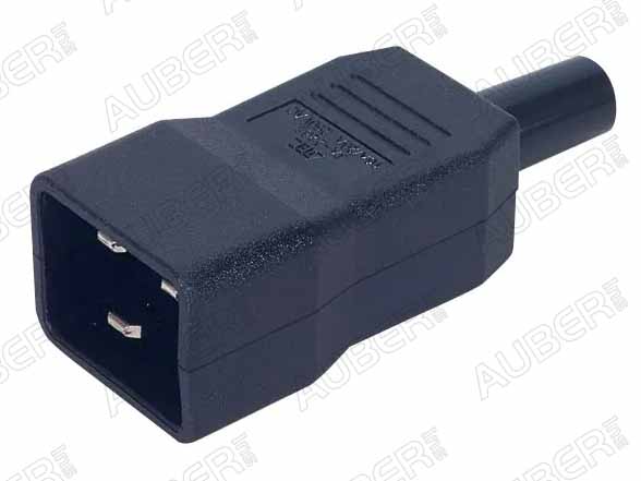 (image for) C20 Male Rewireable Connector, UL Listed