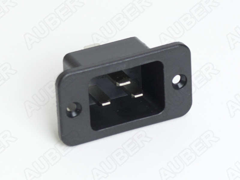 C20 Male Receptacle, Panel Mount