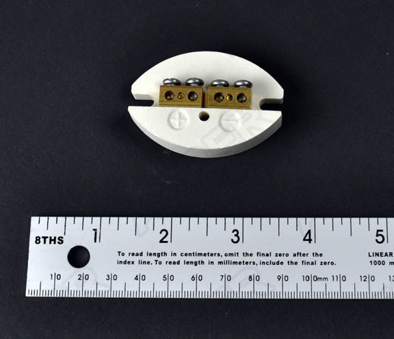 Ceramic Mounting Plate for Heating Element - Click Image to Close