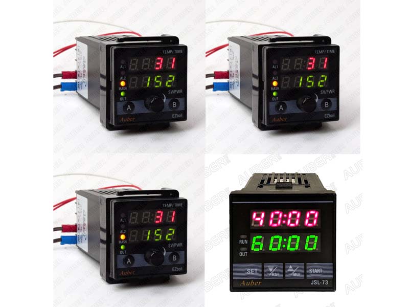 3 EZboil Controllers & 1 Timer Bundle for Trio System (SSR) - Click Image to Close