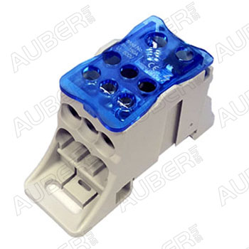 DIN Rail Power Distribution Block 125A, UL Listed - Click Image to Close