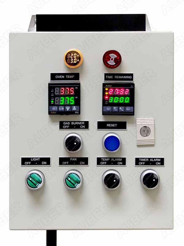 (image for) Control Panel for Gas Oven ft. Light & Fan, w/ a Separate Timer (120V Single Gas Burner)