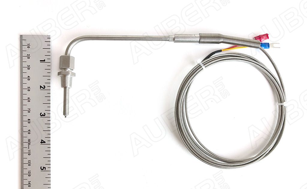 M10 Fitting 6 ft Cable EGT Probe with Longer Exposed Tip 
