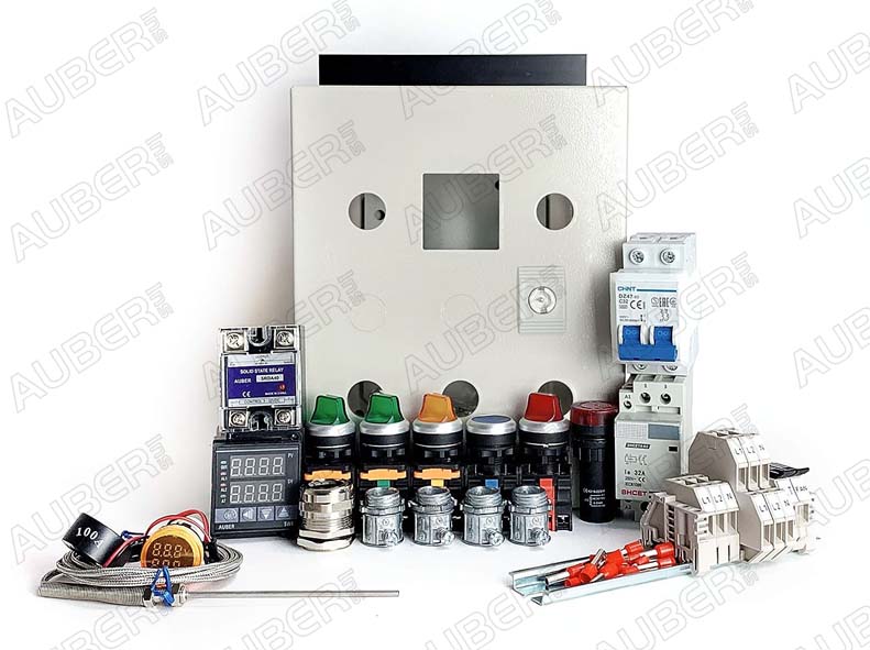 Powder Coating Oven Controller Kit ft. Light&Fan (240V 30A) - Click Image to Close