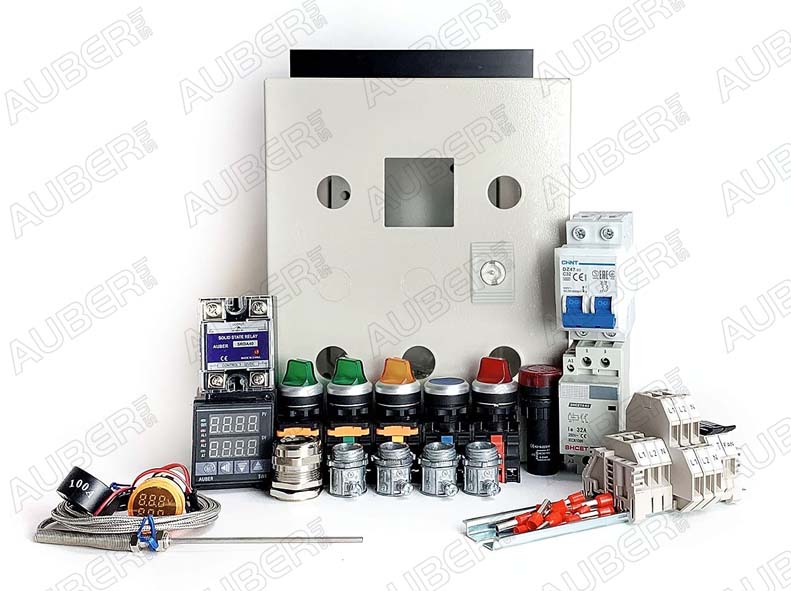 Powder Coating Oven Controller Kit ft. Light&Fan (240V 30A)