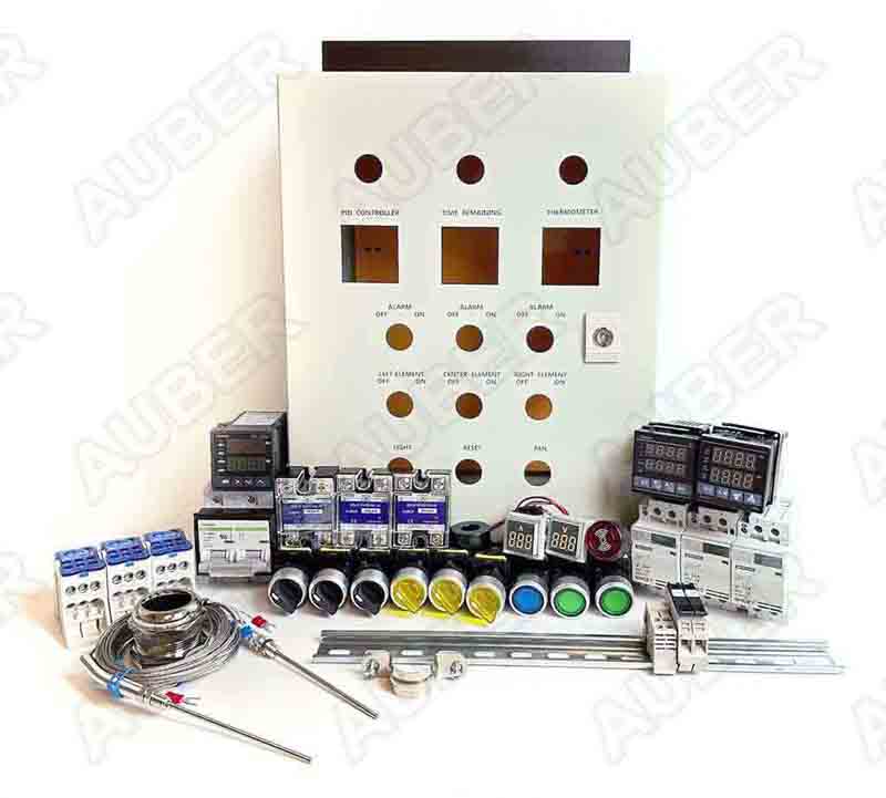 Powder Coating Oven Controller Kit ft. Light&Fan (240V 75A 18KW) - Click Image to Close
