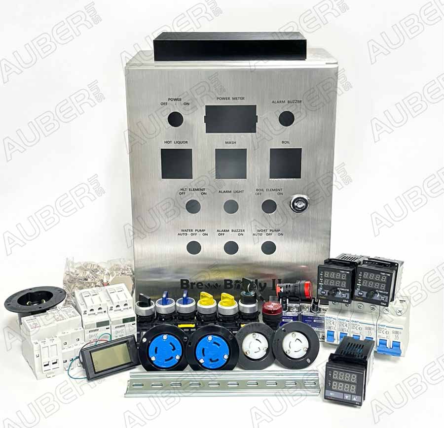 SS Brew Buddy II for HERMS Control Panel Kit (240V 50A 12000W) - Click Image to Close