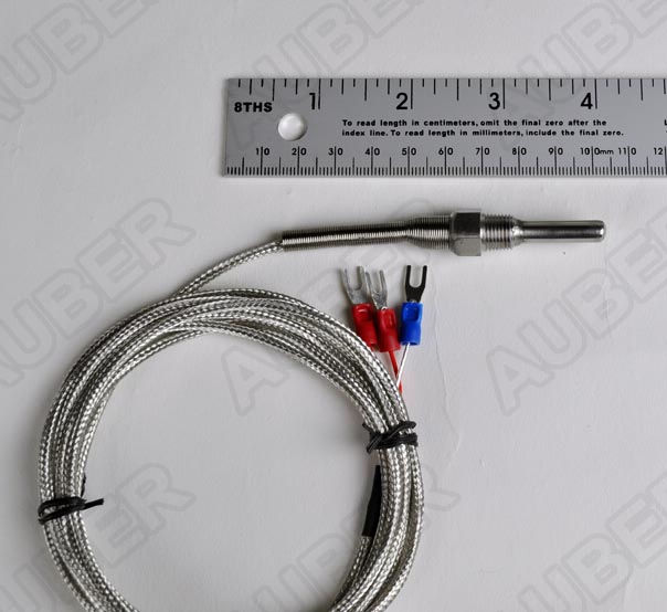 Liquid tight RTD sensor, 34 mm probe, 1/8 NPT Thread - Click Image to Close