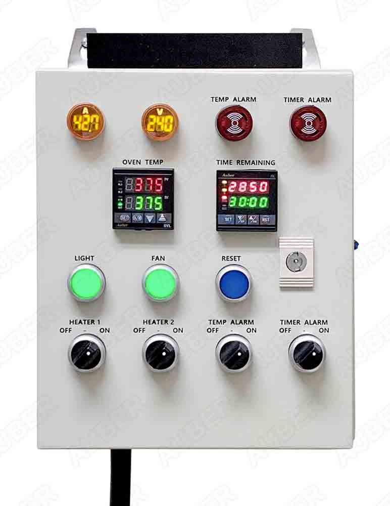 Control Panel For Powder Coating Oven w/ LF (240V 50A 12000W) - Click Image to Close