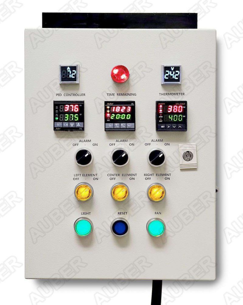Control Panel For Powder Coating Oven w/ LF (240V 75A 18000W) - Click Image to Close