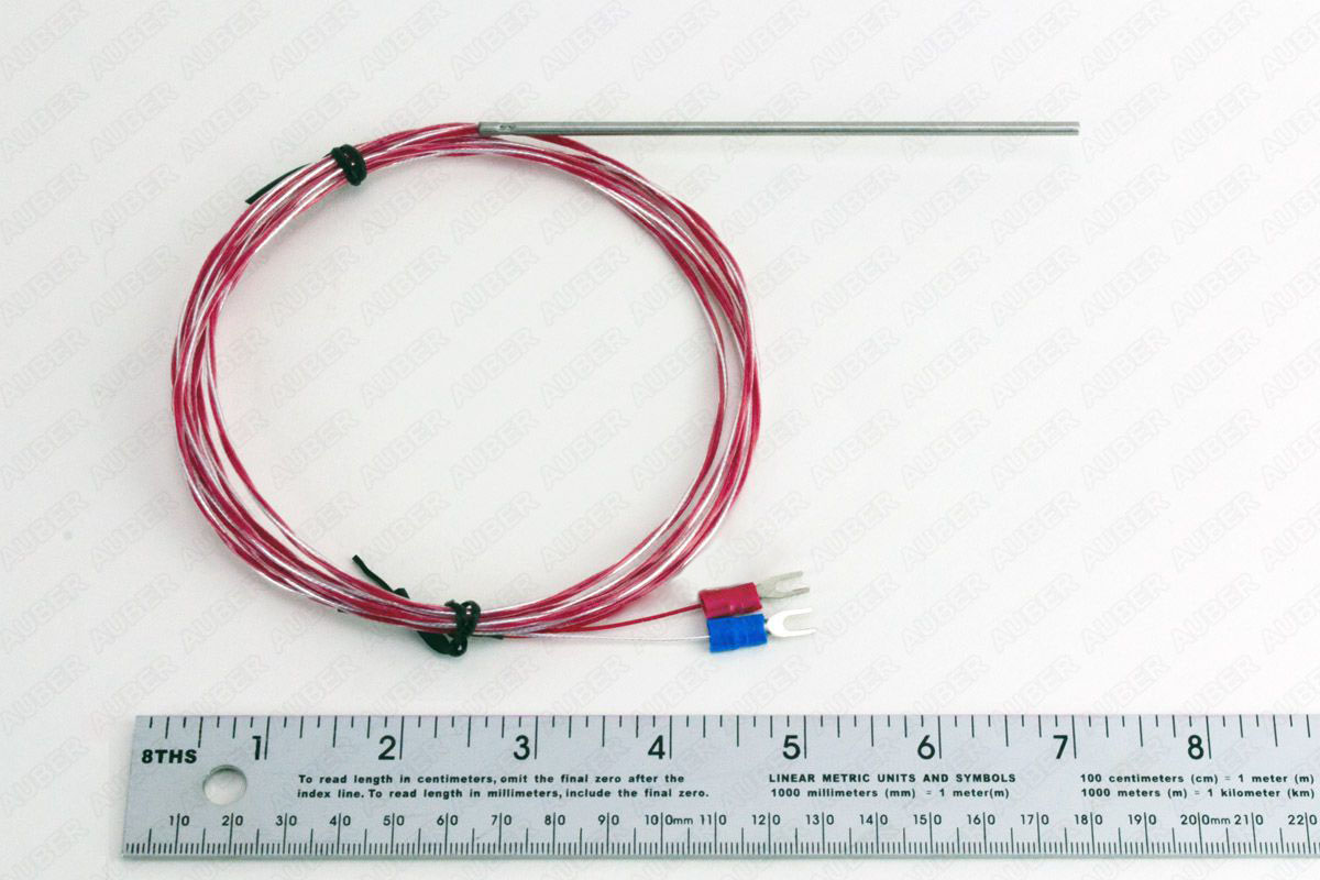 (image for) Pt1000 RTD, 5 in (125 mm) Probe, Thin Tip, Adjustable Length