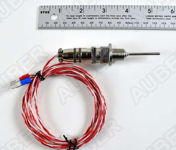 Liquid tight RTD sensor, 2 in, 1/4 NPT Thread