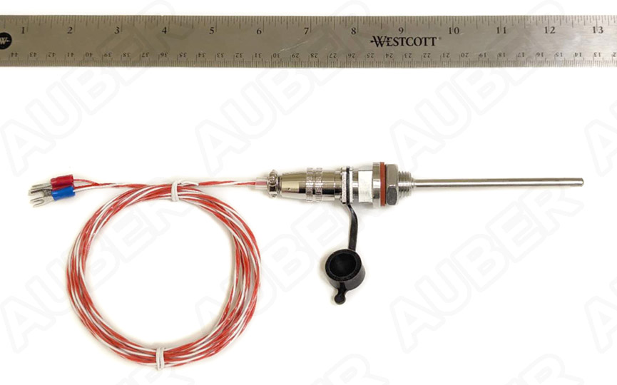 Liquid Tight RTD Sensor, 4 in, Weldless Fitting, M14 - Click Image to Close