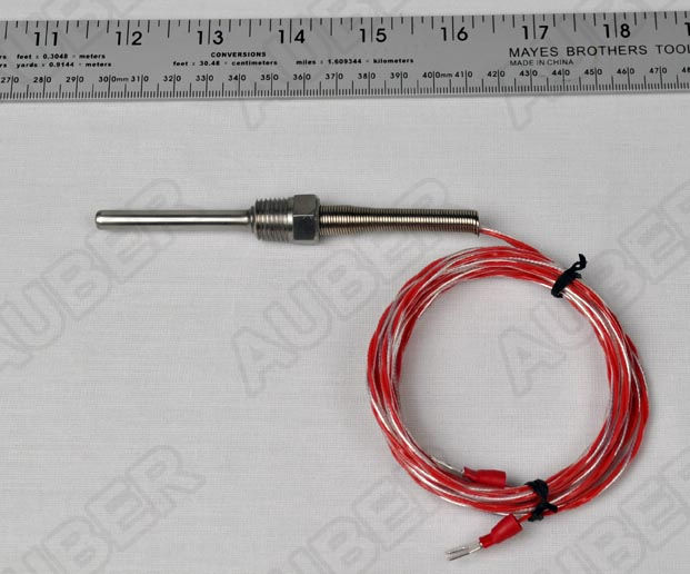 Liquid tight RTD sensor, 2.3 in, 1/4 NPT Thread