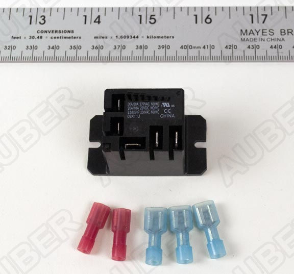 Mini Power Relay SPST 24VAC 40A (NO, NC, COM)