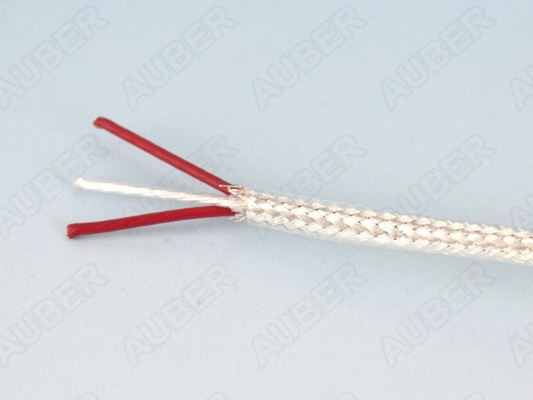 RTD Extension Wire, TEFLON Insulated Braided - Click Image to Close