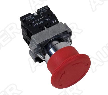 Emergency Stop (E-Stop) Switch, 22mm - Click Image to Close
