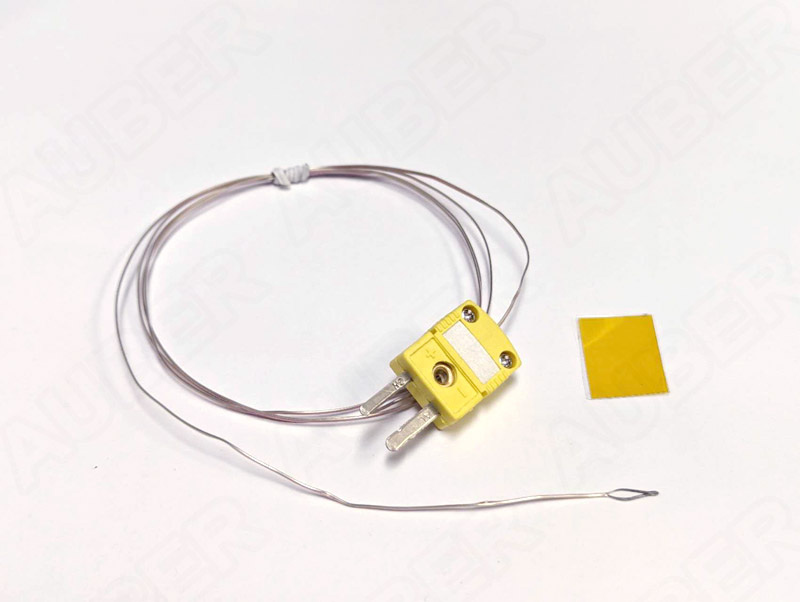 Surface Mount Type K Thermocouple (3 ft. cable) - Click Image to Close
