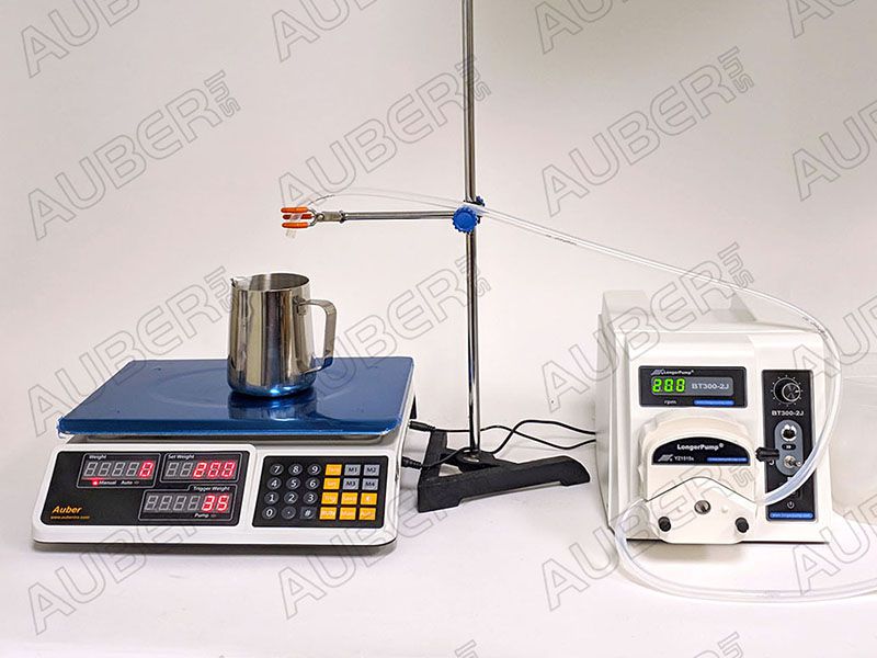 Liquid Weighing Dispensing System w/ Peristaltic Pump 380mL/min