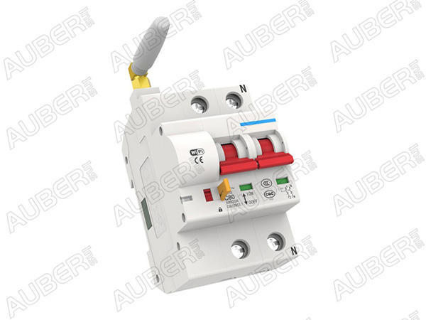 DIN Rail Mounted Miniature Circuit Breaker w/ WIFI Control, 240V