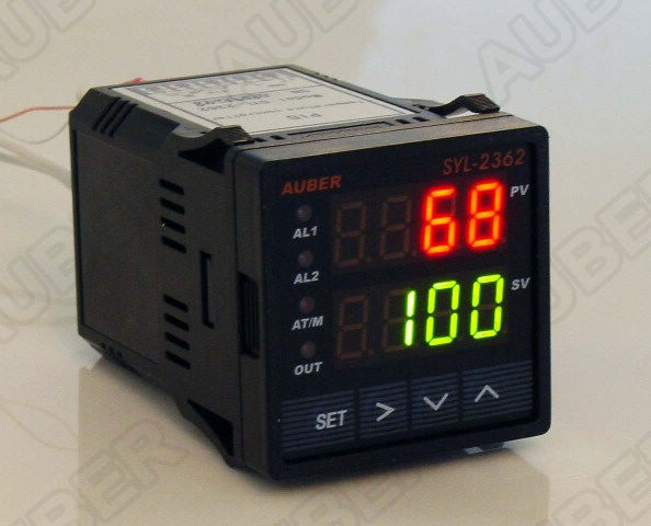 Universal 1/16 DIN Temperature Controller 12-30V DC PWR - Click Image to Close