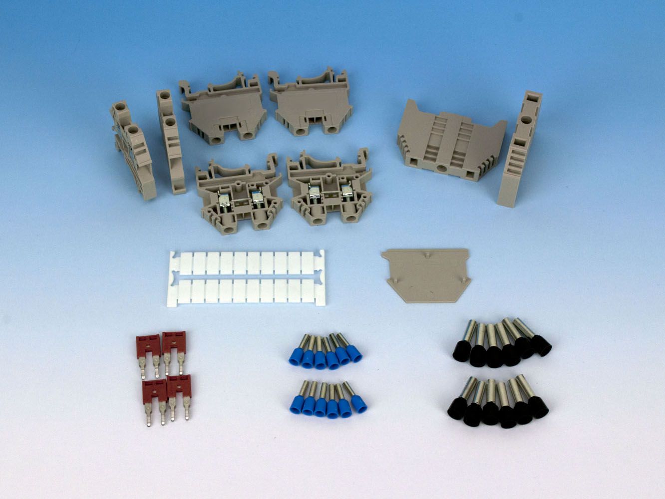 DIN Rail Terminal Block Kit - Click Image to Close